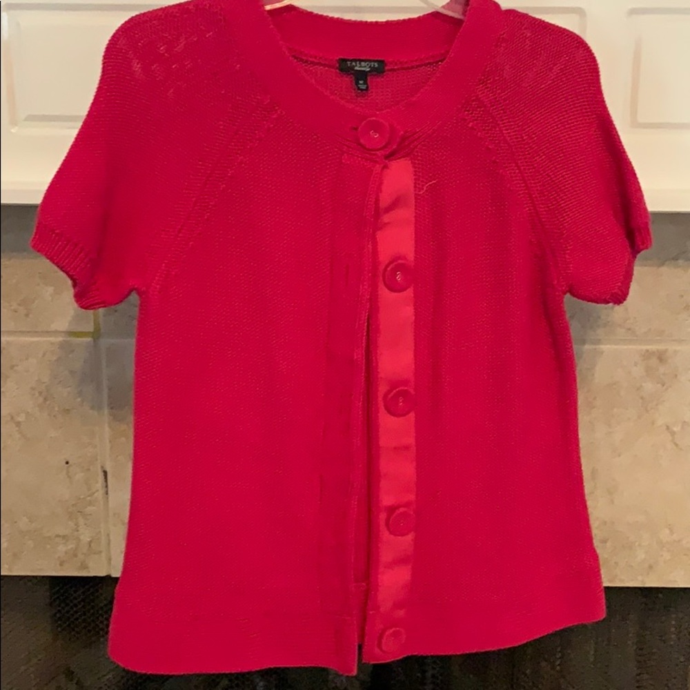 Short sleeve sweater from Talbots